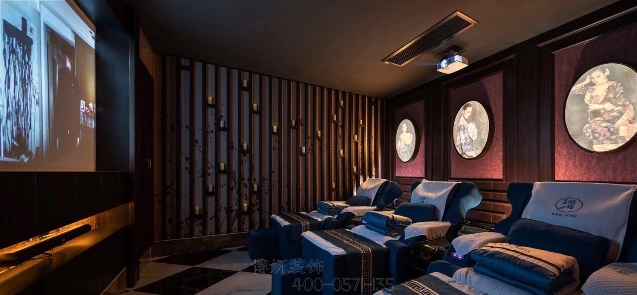 杭州裝修公司,足浴店裝修,杭州裝修公司,設(shè)計裝修案例