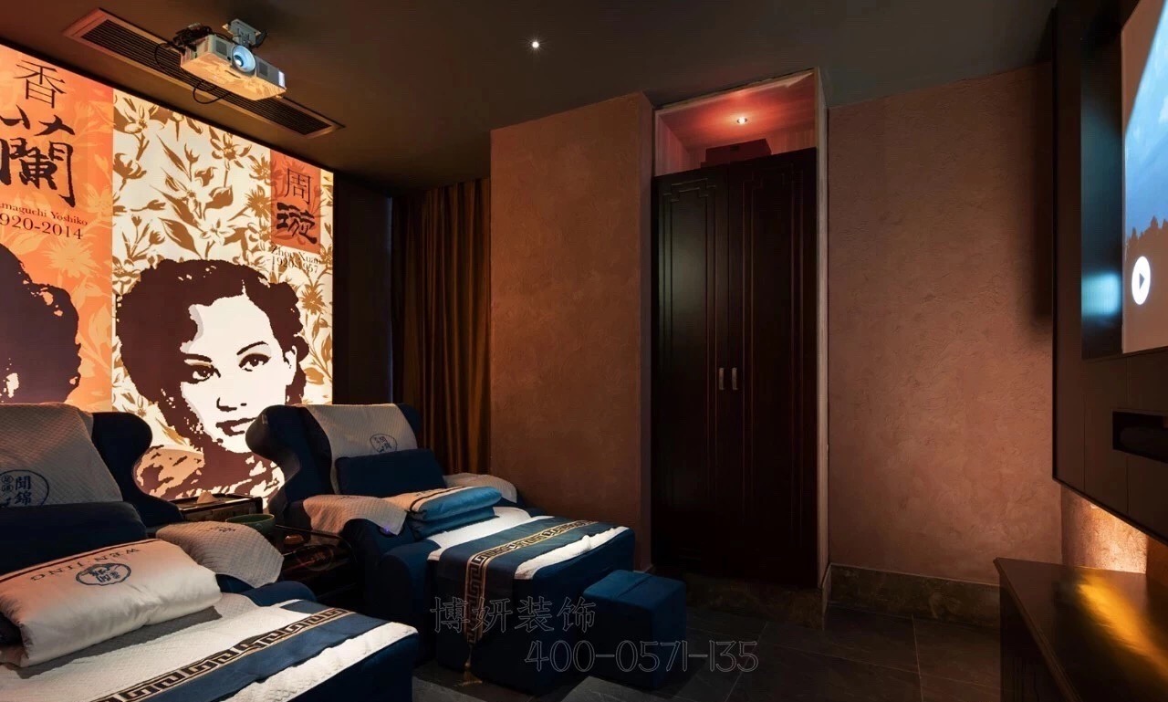 杭州裝修公司,足浴店裝修,杭州裝修公司,設(shè)計裝修案例