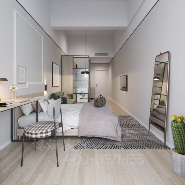 酒店裝修,酒店裝修效果圖,杭州酒店裝修,酒店式公寓裝修