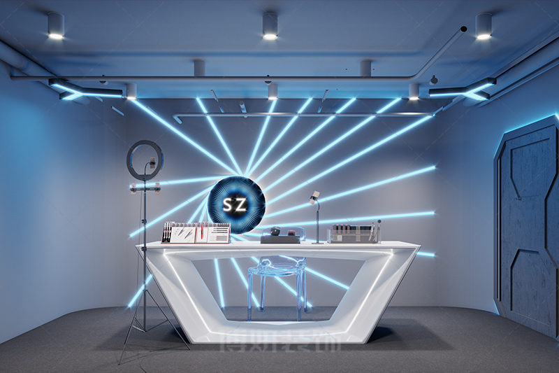 杭州網(wǎng)紅直播間設(shè)計裝修，專業(yè)直播間裝修公司推薦博妍裝飾