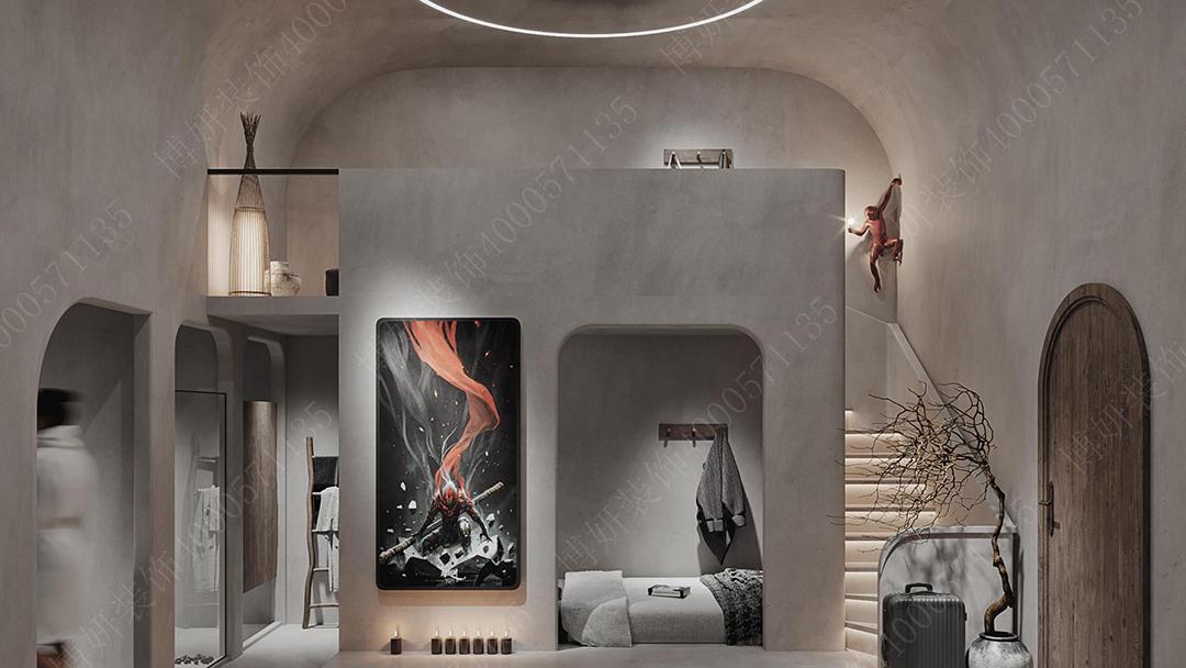 杭州露營(yíng)風(fēng)酒店設(shè)計(jì)裝修