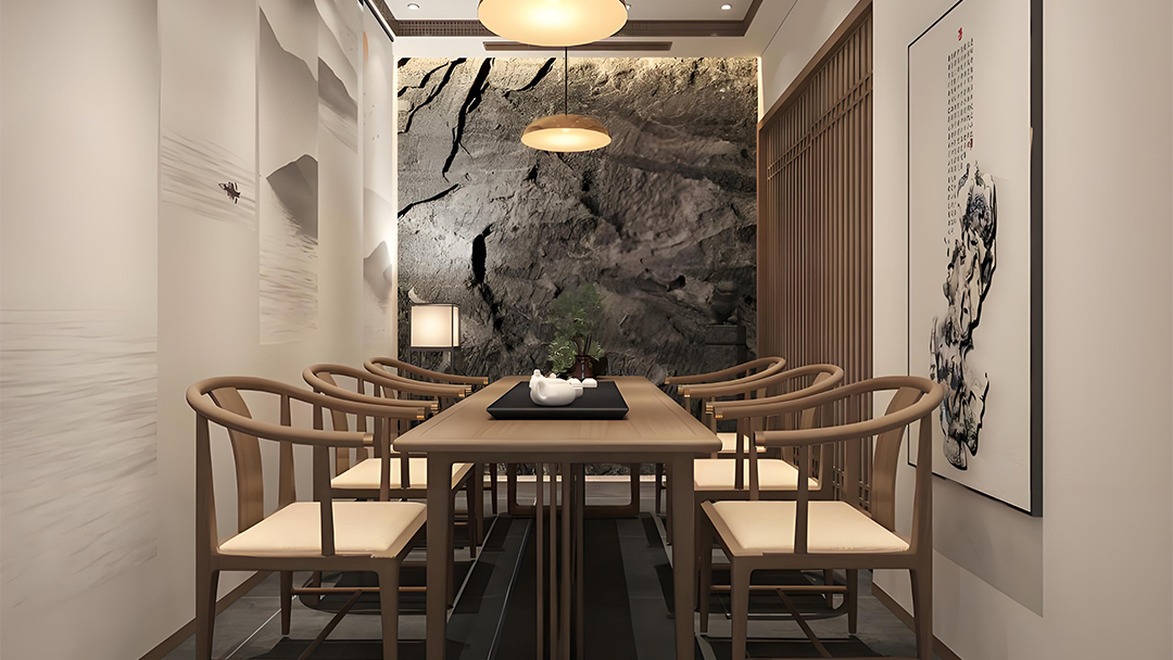 杭州現(xiàn)代茶會所裝修設計