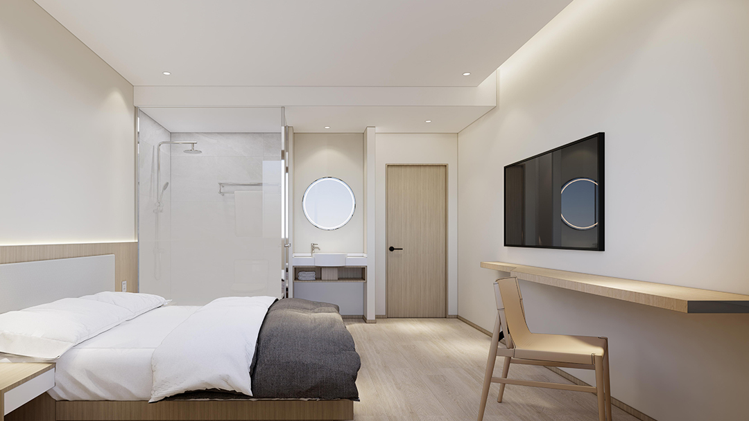 杭州極簡(jiǎn)風(fēng)酒店裝修設(shè)計(jì)