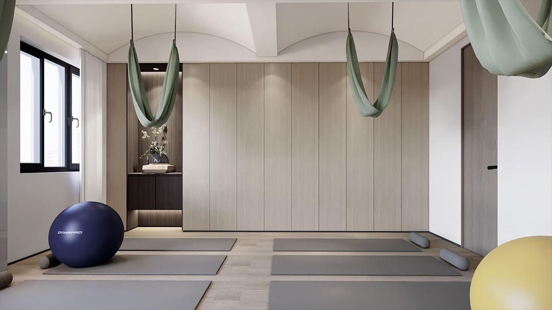 杭州極簡主義健身空間裝修設(shè)計(jì)