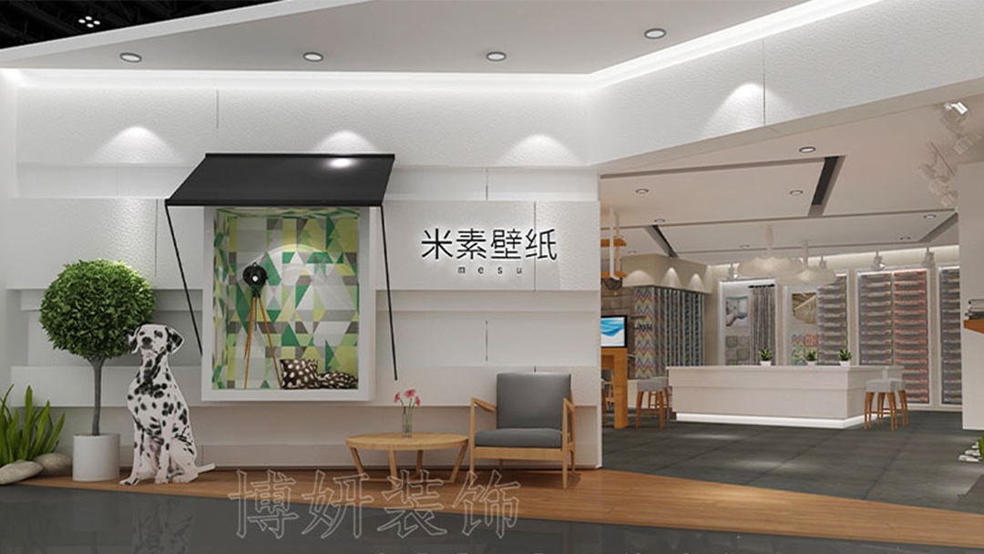 杭州家居軟裝飾展廳裝修設(shè)計(jì)