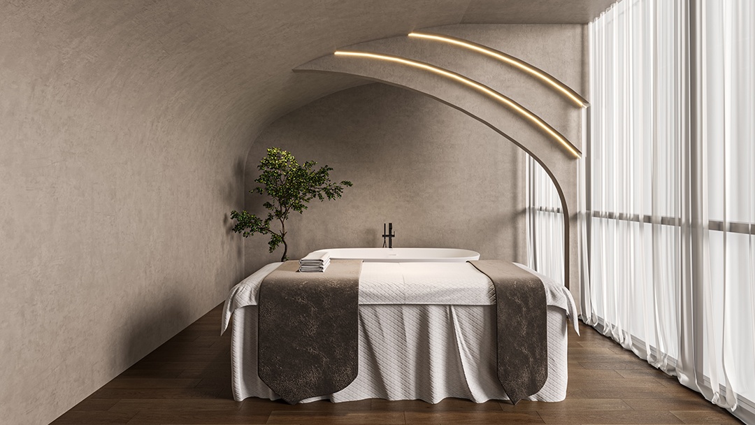 杭州生態(tài)環(huán)保美容院裝修設計