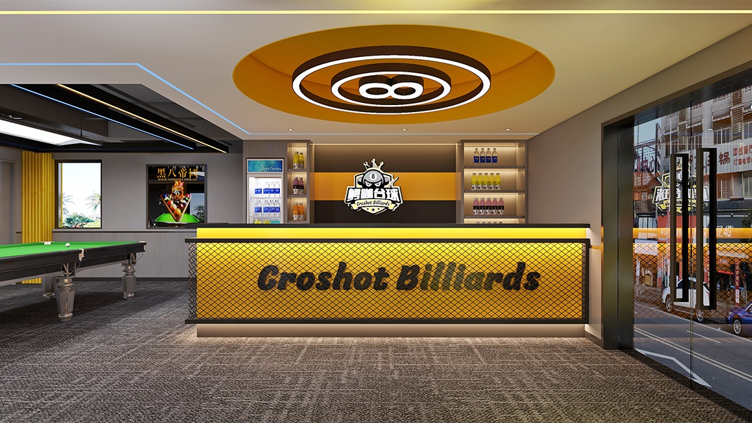杭州一站式臺球廳裝修設(shè)計(jì)