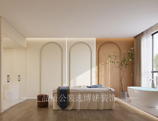 杭州美容院裝修設(shè)計丨大型美容院裝修風(fēng)格大賞，博妍裝飾為您打造夢幻美容圣殿