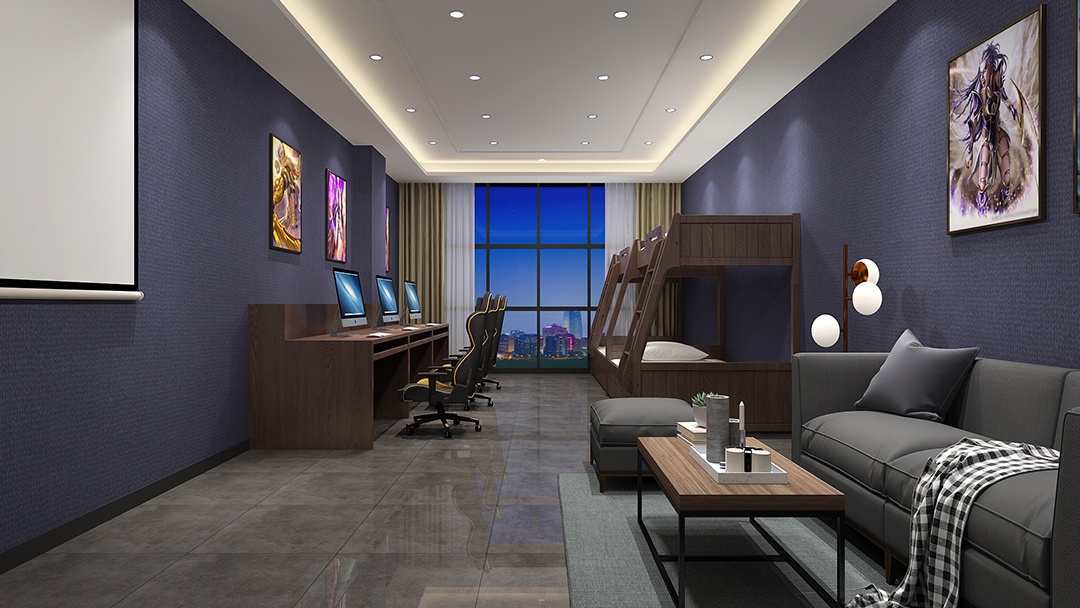 杭州電競酒店LOFT裝修設(shè)計