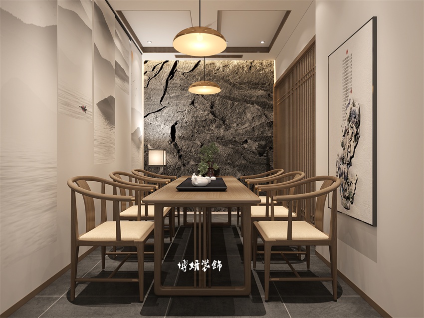 杭州茶館/新中式空間裝修：2026年茶館氛圍的設(shè)計(jì)要點(diǎn)